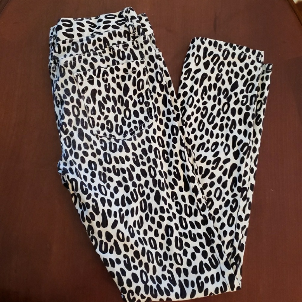 Leopard Girl's Jeggings